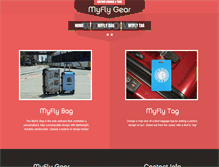 Tablet Screenshot of myflygear.com